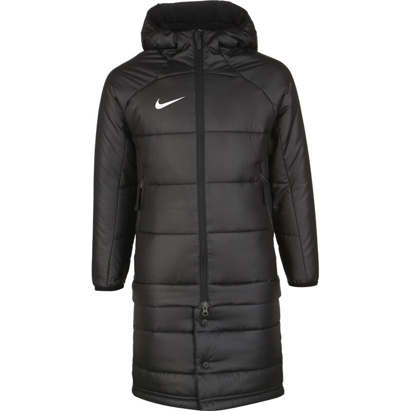 NIKE Športová bunda Academy Pro čierna / biela 67750199