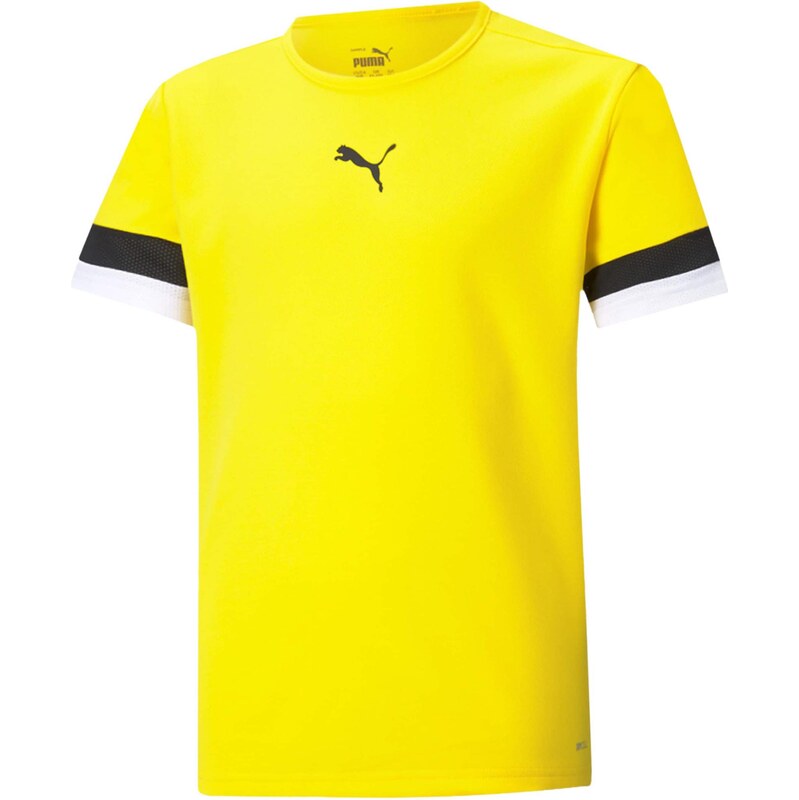 PUMA Funkčné tričko žltá / čierna / biela 67728601