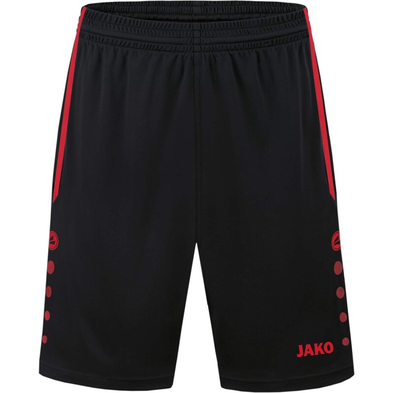 JAKO Športové nohavice červená / čierna 67728629