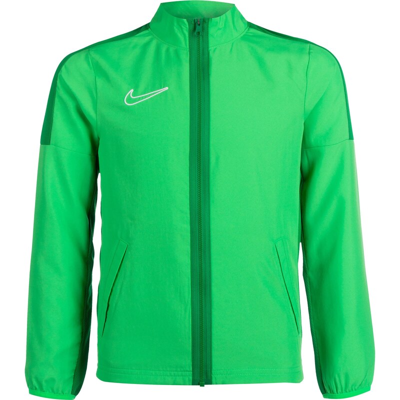 NIKE Športová bunda Academy Pro zelená / čierna / biela 67750470