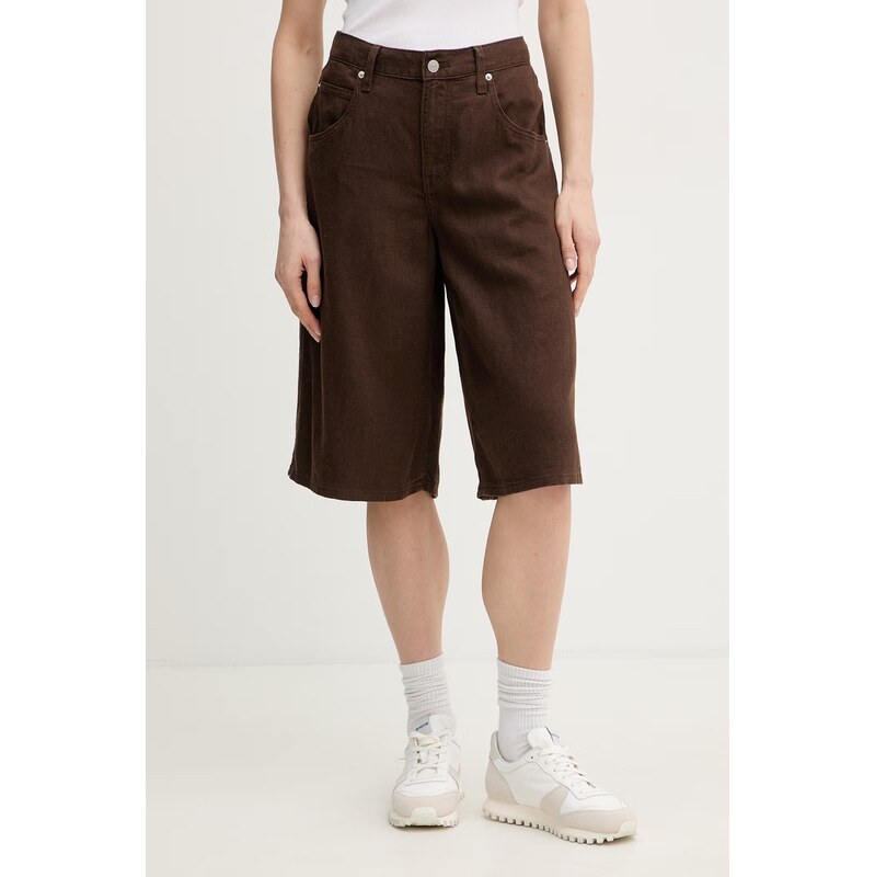 Levis dámske ľanové šortky SUPER BAGGY LONG 67725516