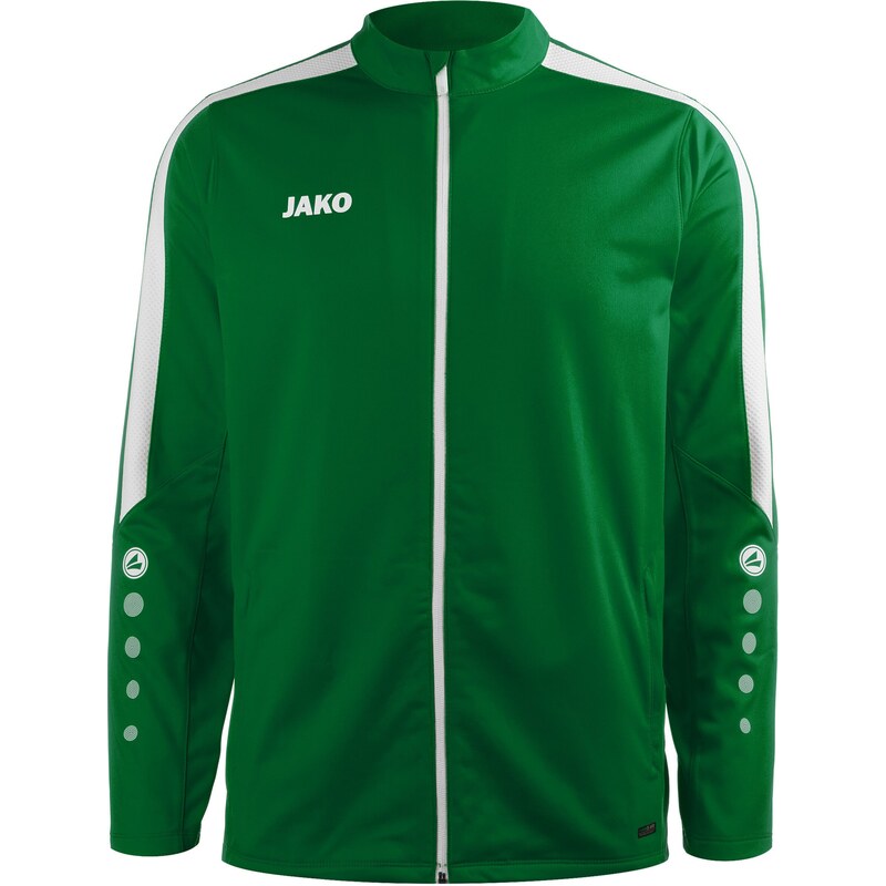 JAKO Tréningová bunda Power zelená / biela 67728747
