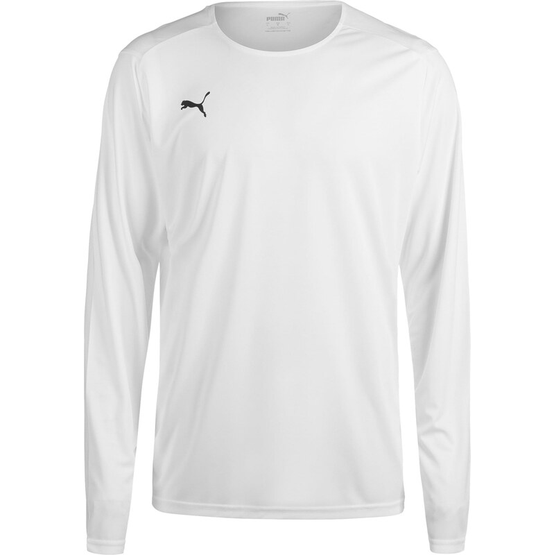 PUMA Funkčné tričko Hoops Team Shooting čierna / biela 67750553