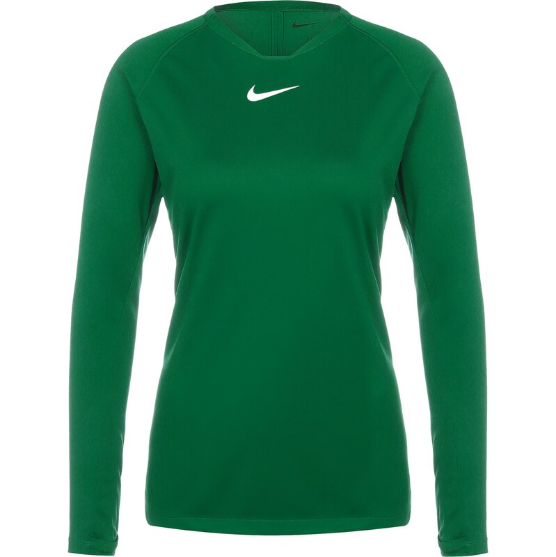 NIKE Funkčné tričko Park trávovo zelená / biela 67728824