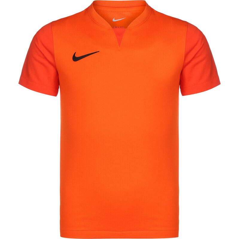 NIKE Funkčné tričko Trophy V neónovo oranžová / čierna 67728838