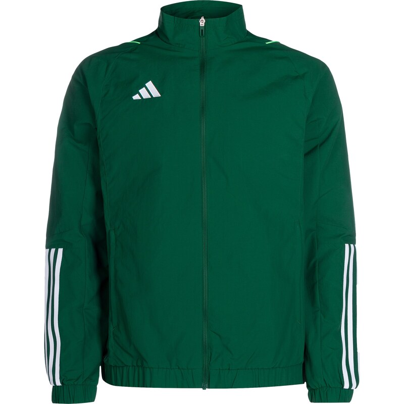 ADIDAS PERFORMANCE Športová bunda Tiro 23 smaragdová / biela 67750571