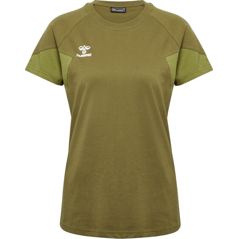 Hummel Funkčné tričko Travel limetová / olivová / biela 67750586