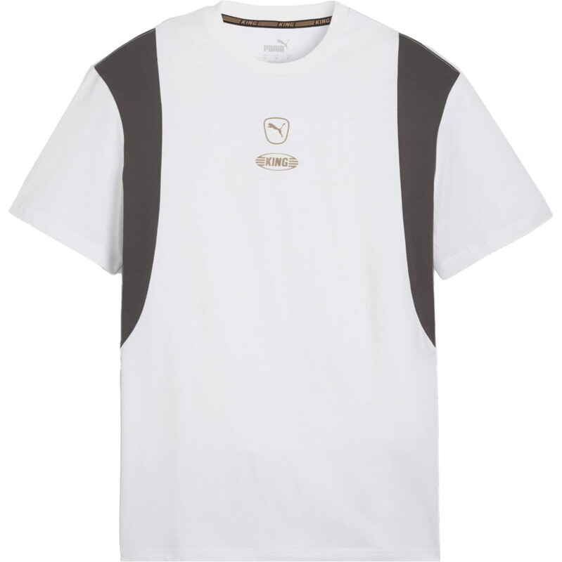 PUMA Funkčné tričko horčicová / čierna / biela 67750634