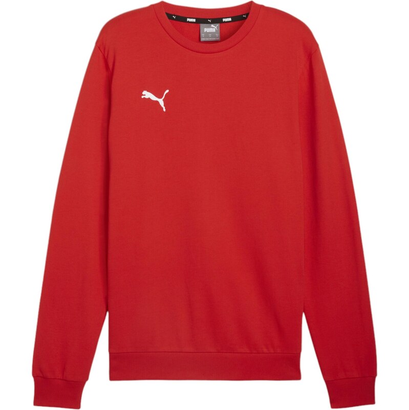 PUMA Športová mikina TeamGoal červená / biela 67750667