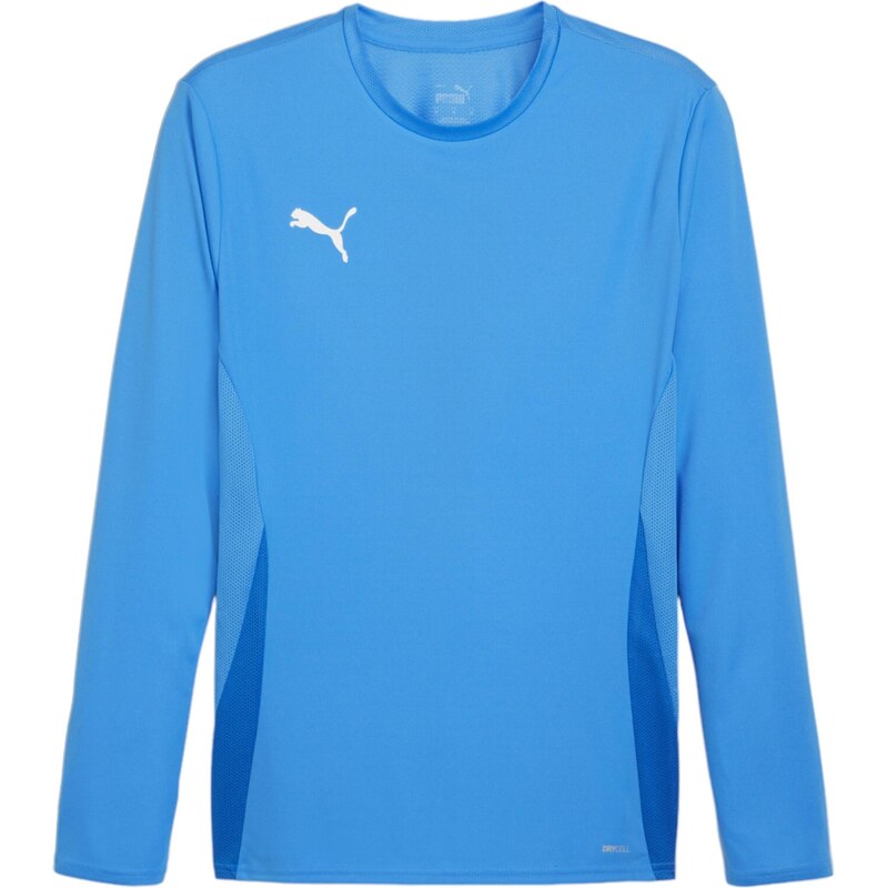 PUMA Funkčné tričko TeamGoal modrá / azúrová / biela 67728998