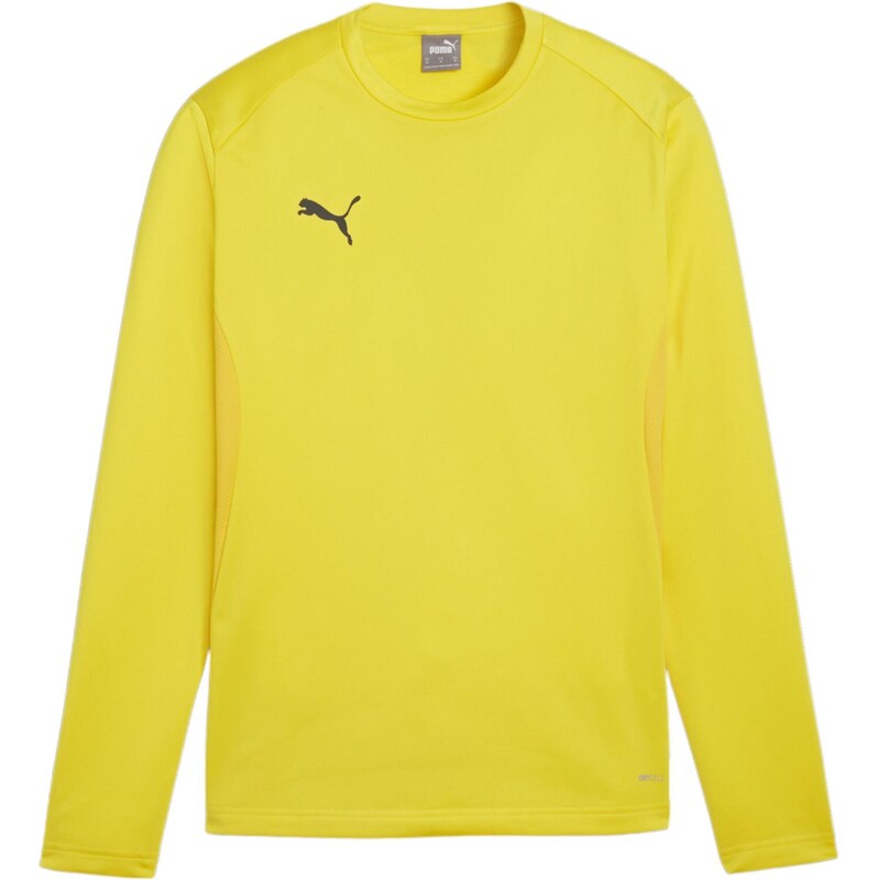 PUMA Športová mikina TeamGOAL žltá / čierna 67729021