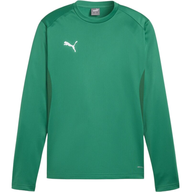 PUMA Športová mikina teamGOAL zelená / biela 67729019