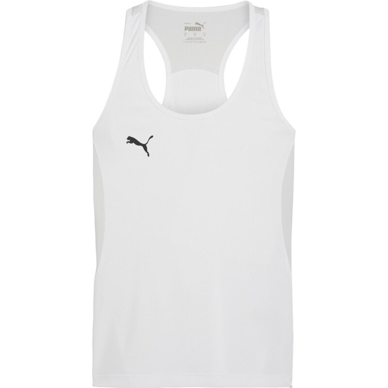PUMA Športový top sivá / čierna / biela 67729008