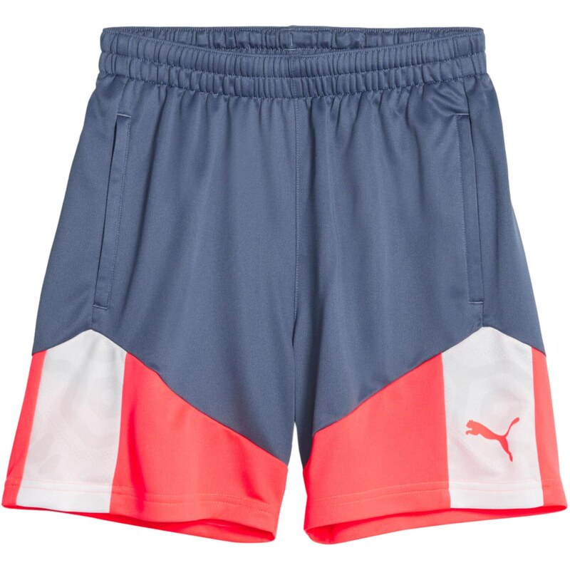 PUMA Športové nohavice enciánová / brusnicová / šedobiela 67750770