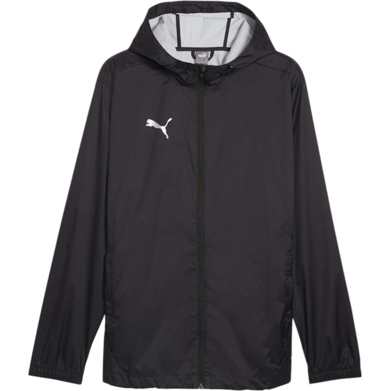 PUMA Outdoorová bunda čierna / strieborná 67729081