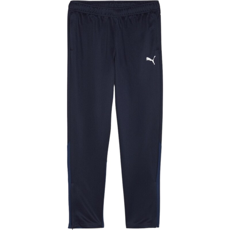 PUMA Športové nohavice Team Final námornícka modrá / biela 67729078