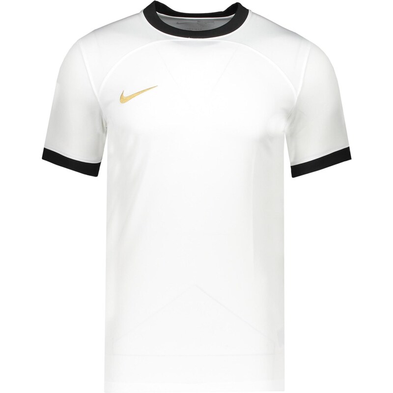 NIKE Funkčné tričko zlatá / čierna / biela 67729219