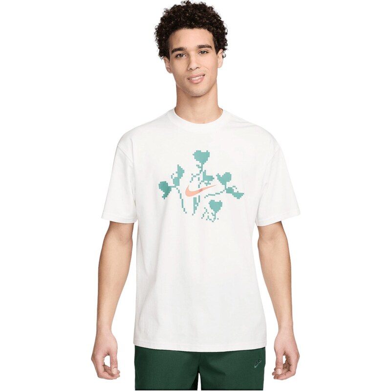 NIKE Funkčné tričko zelená / oranžová / biela 67750806