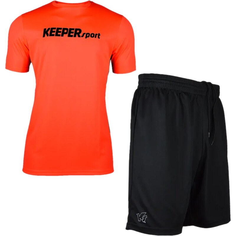 KEEPERsport Tréningový komplet oranžová / čierna 67729251