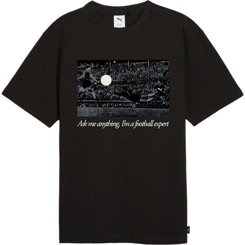 PUMA Funkčné tričko sivá / čierna / biela 67750838