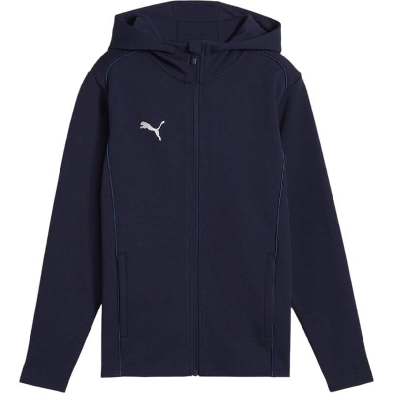 PUMA Športová mikina so zipsom modrá 67750869