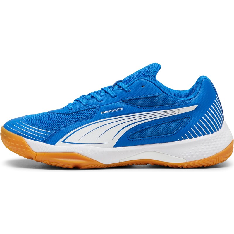 PUMA Športová obuv Solarflash III modrá / oranžová / biela 67750883
