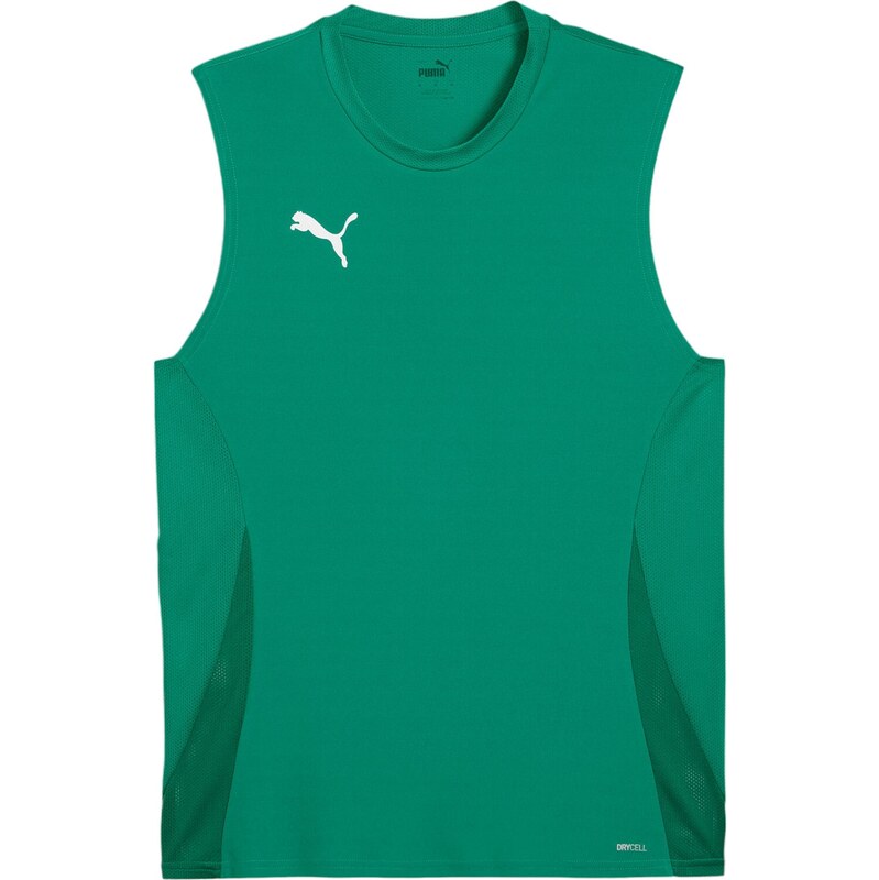 PUMA Funkčné tričko zelená / biela 67750893