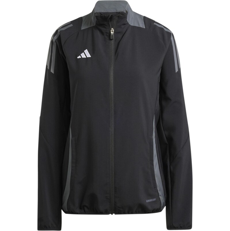 ADIDAS PERFORMANCE Športová bunda sivá / čierna / biela 67750897