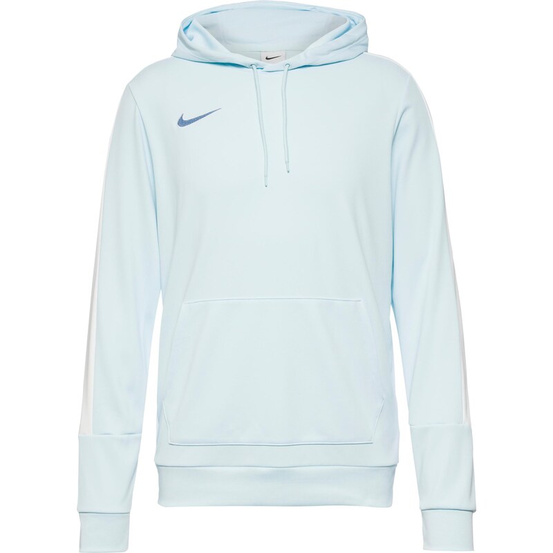NIKE Športová mikina Academy pastelovo modrá / tmavomodrá / biela 67729323
