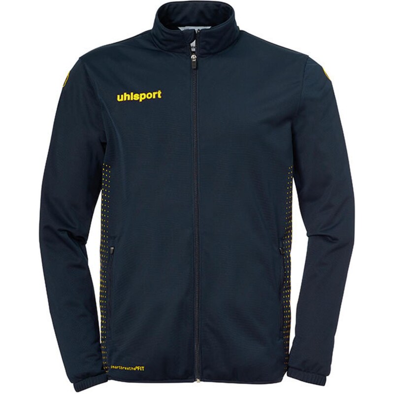 UHLSPORT Športová bunda tmavomodrá / žltá 67751020