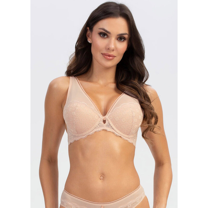 GATTA Podprsenka Kitty-bra marhuľová 70C 67726178