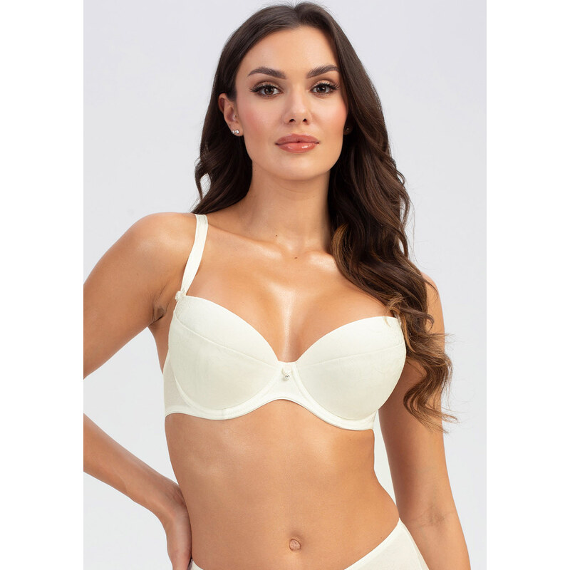 GATTA Podprsenka Amy-push-up smotanová 65D 67726180