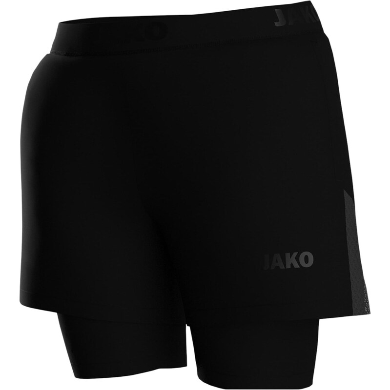 JAKO Športové nohavice tmavosivá / čierna 67729510