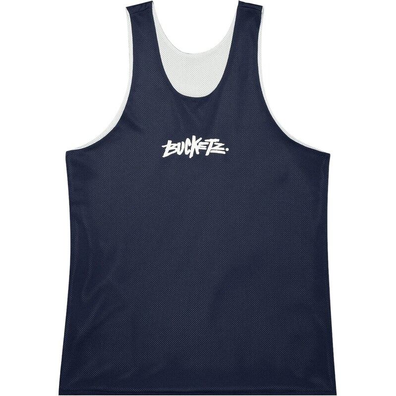 Bucketz Funkčné tričko tmavomodrá / svetlosivá / biela 67729567