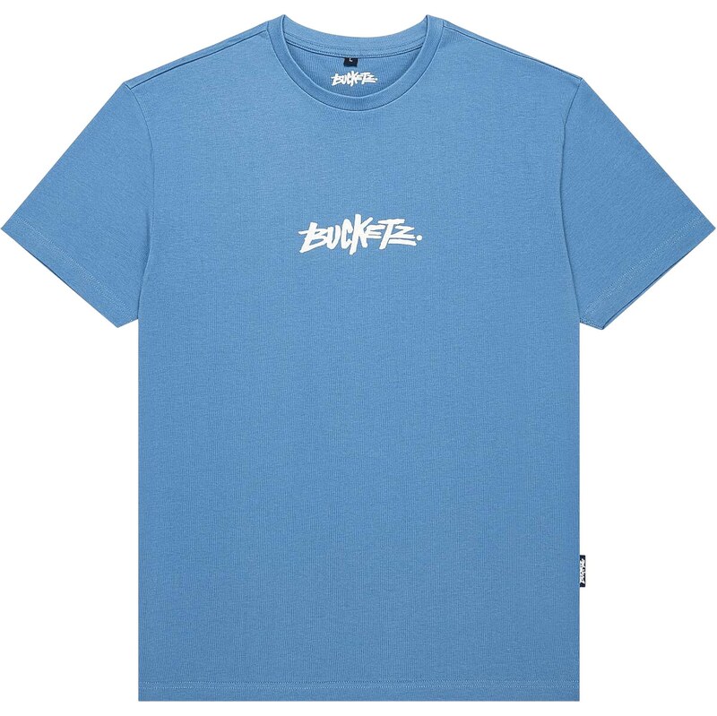 Bucketz Tričko svetlomodrá / biela 67729575