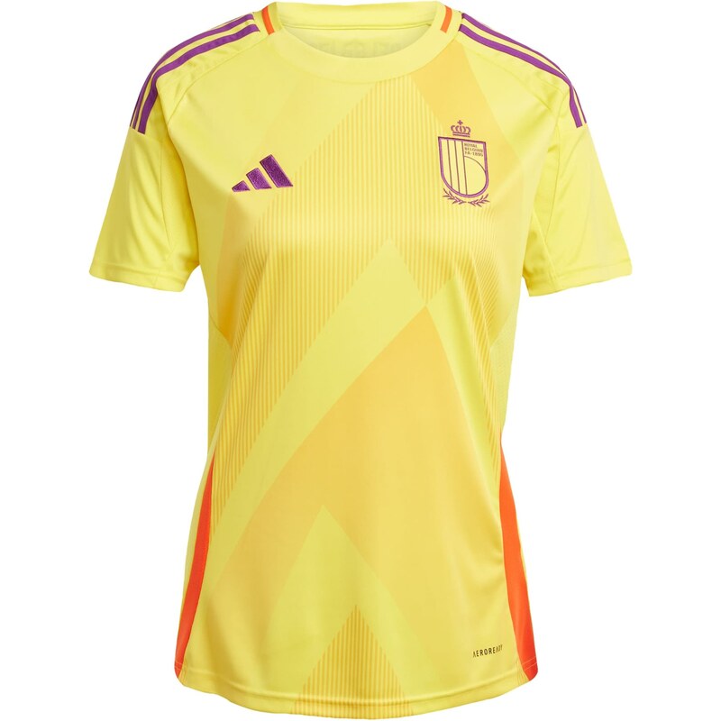 ADIDAS PERFORMANCE Dres Belgium 25 žltá / tmavofialová / oranžovo 67751145