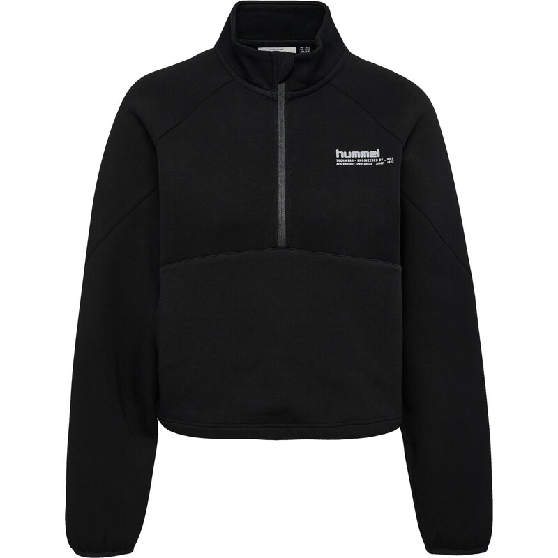 Hummel Športová mikina Tech Fleece sivá / čierna / biela 67751148