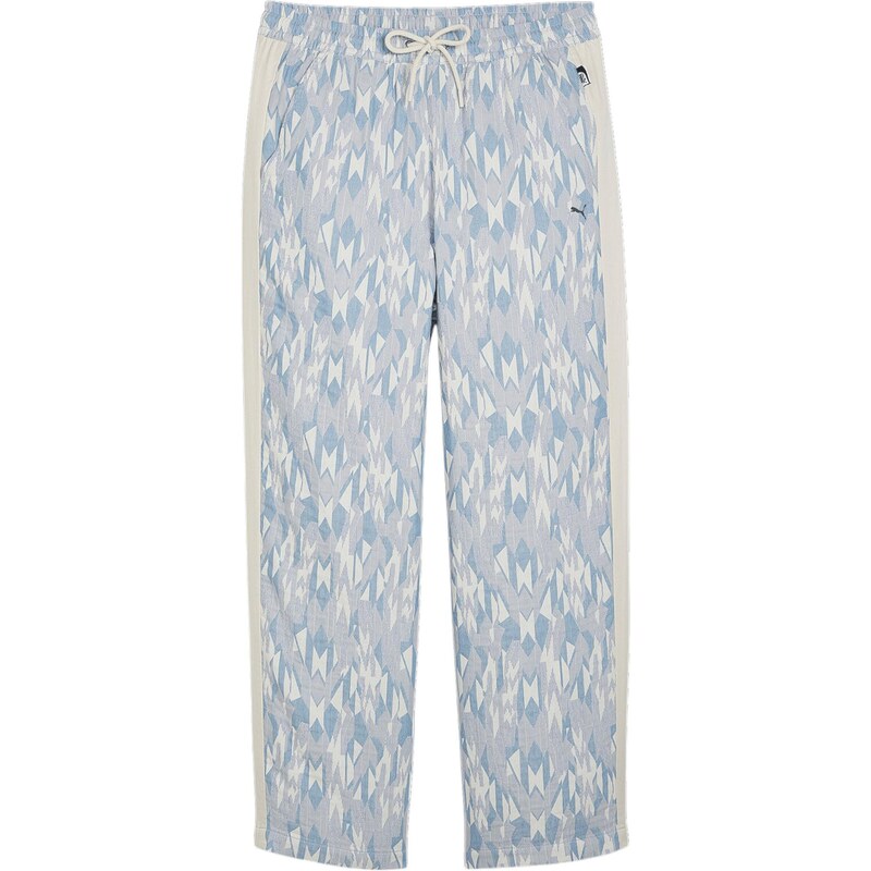 PUMA Športové nohavice Nostalgia T7 svetlomodrá / biela 67729624