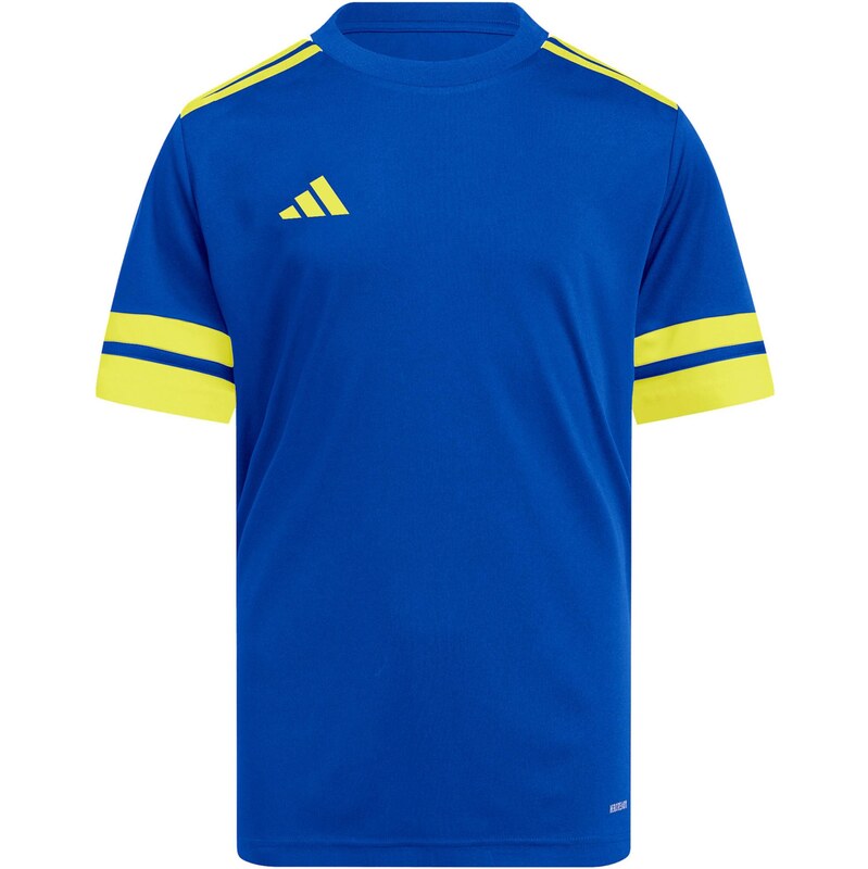 ADIDAS PERFORMANCE Funkčné tričko Squa25 kráľovská modrá / limetková 67729626
