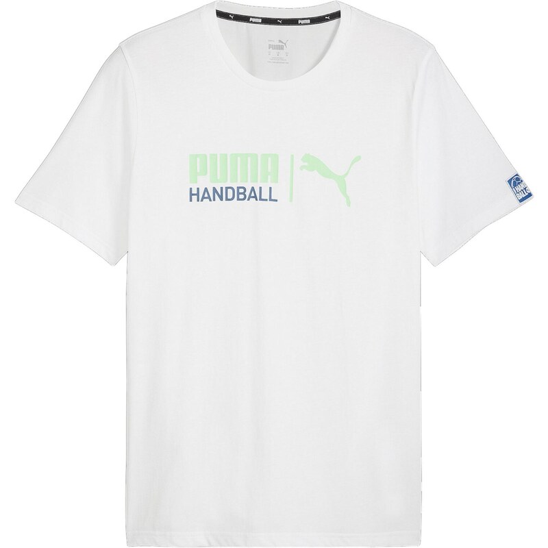 PUMA Funkčné tričko zelená / čierna / biela 67729699