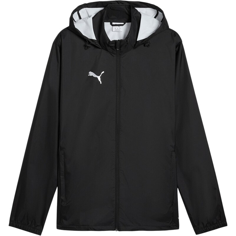 PUMA Športová bunda TeamAdditions čierna / biela 67729835