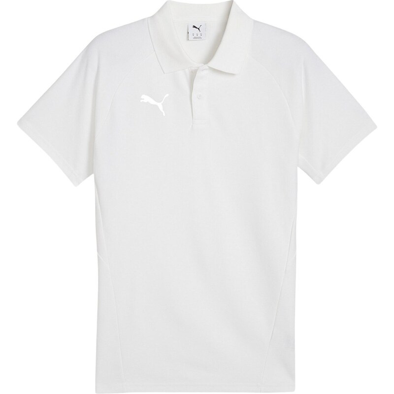 PUMA Tričko Team biela / perlovo biela 67729836