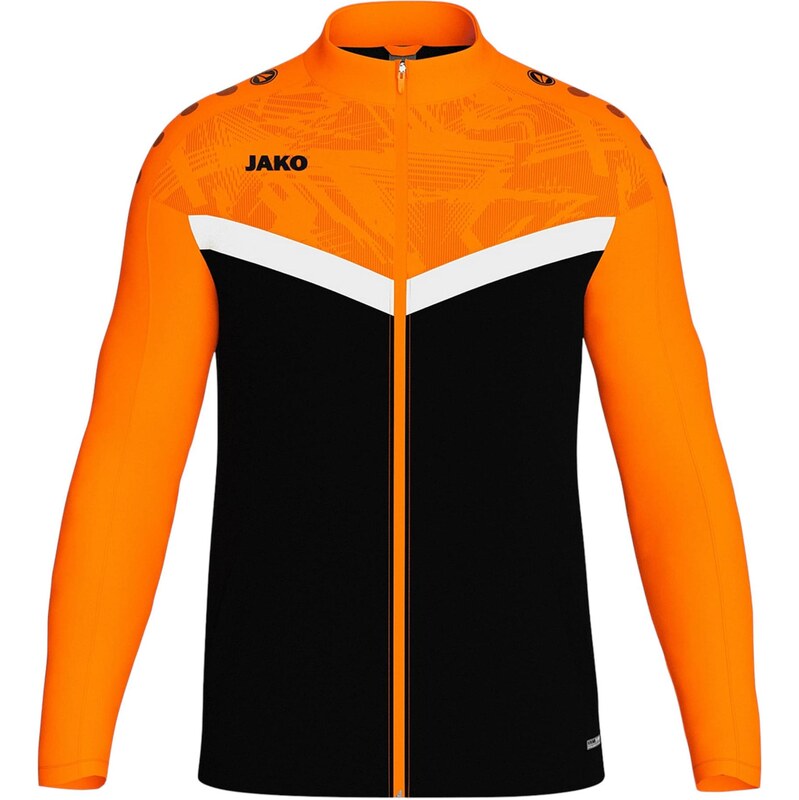 JAKO Športová bunda oranžová / čierna / biela 67729761
