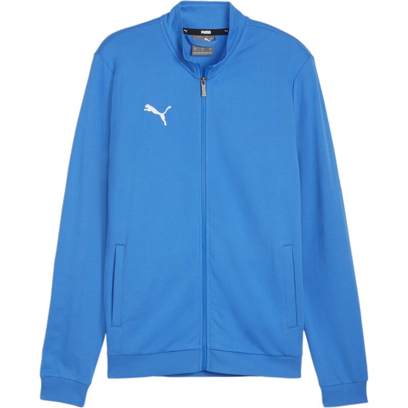 PUMA Outdoorová bunda TeamGoal azúrová / biela 67729893