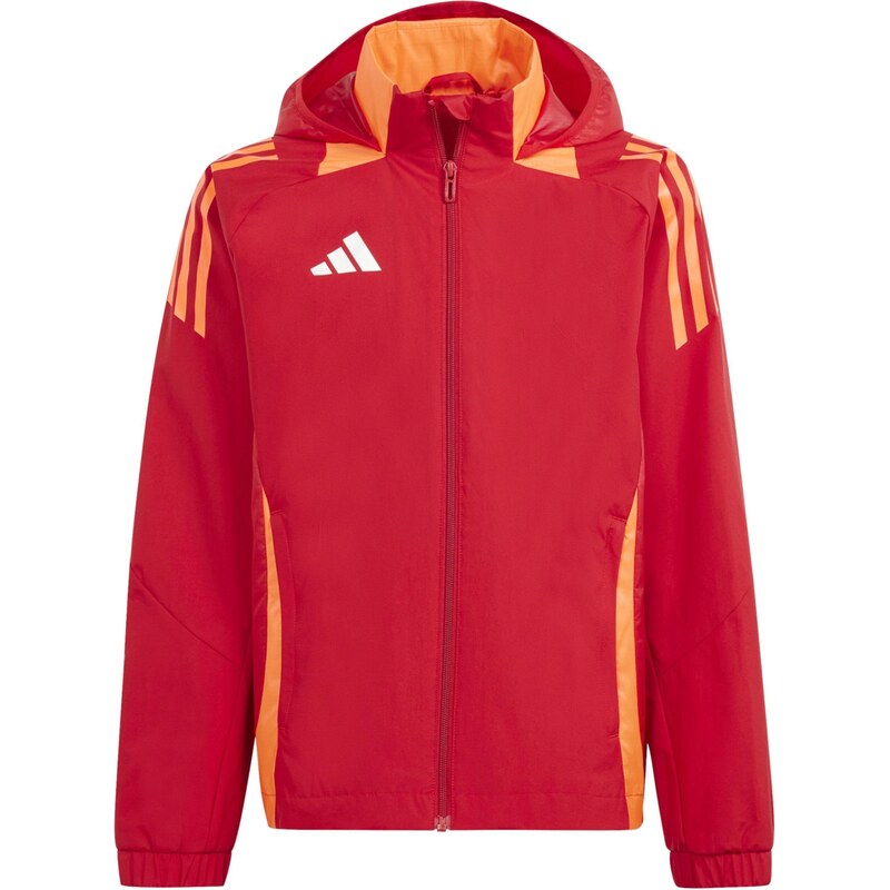 ADIDAS PERFORMANCE Športová bunda Tiro oranžová / červená / biela 67751328