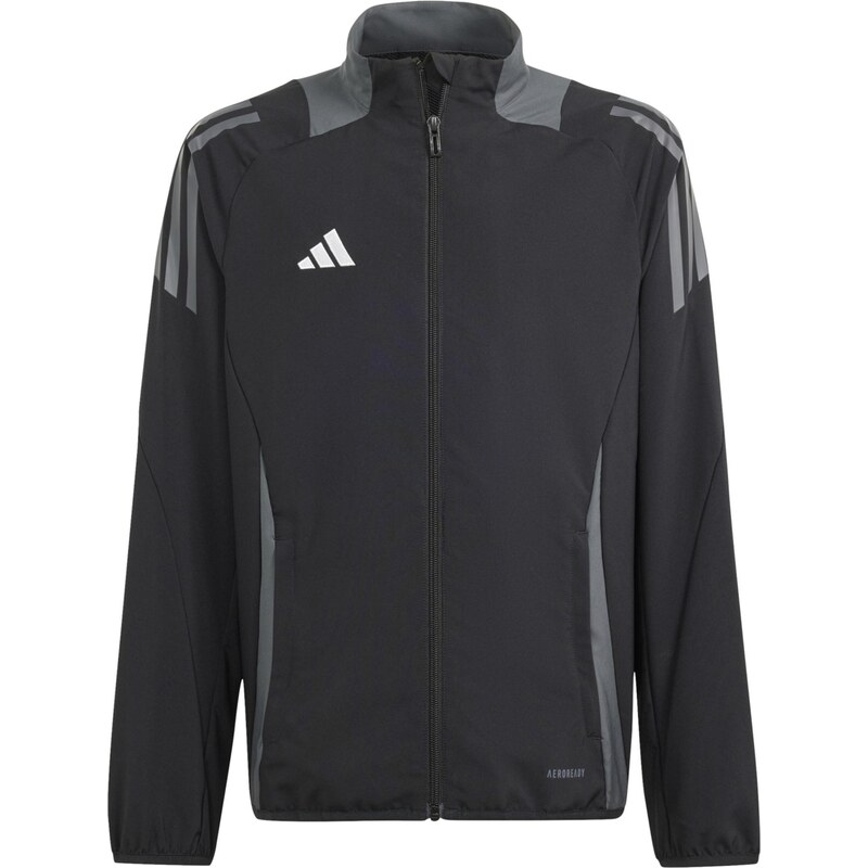 ADIDAS PERFORMANCE Športová bunda Tiro tmavosivá / čierna / biela 67751316
