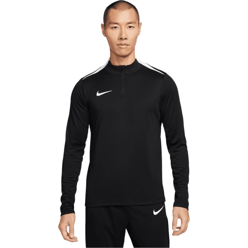 NIKE Športová mikina čierna / biela 67729936