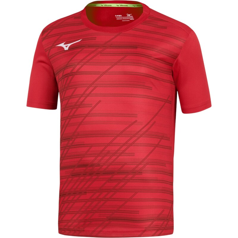 MIZUNO Funkčné tričko červená / tmavočervená / biela 67751530