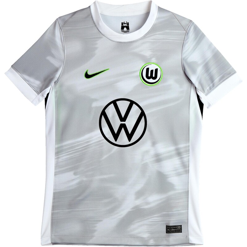 NIKE Funkčné tričko sivá / zelená / čierna / biela 67751680