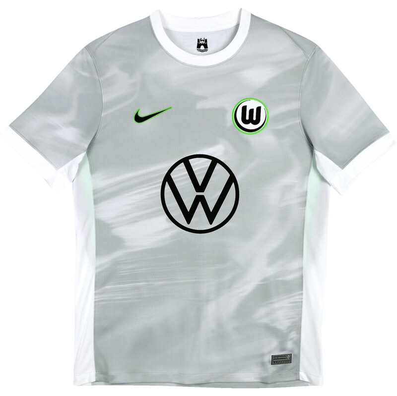 NIKE Dres sivá / zelená / čierna / biela 67751690